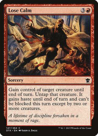 Lose Calm [Dragons of Tarkir] - Destination Retro