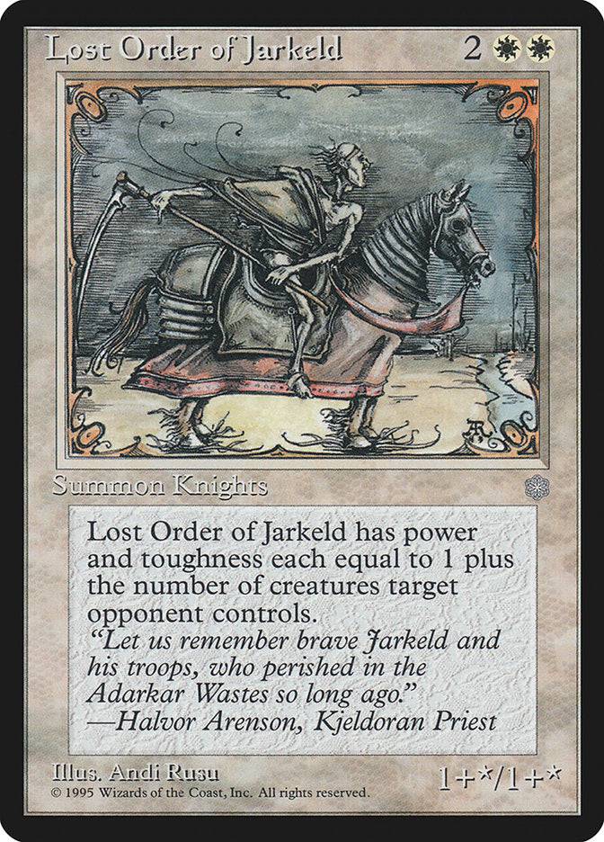 Lost Order of Jarkeld [Ice Age] - Destination Retro