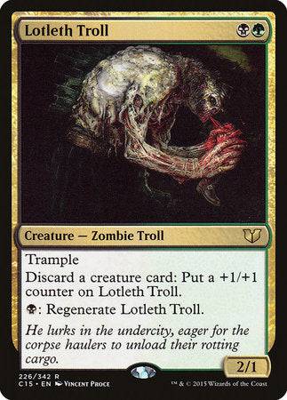 Lotleth Troll [Commander 2015] - Destination Retro