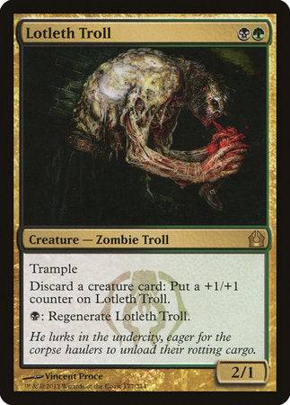 Lotleth Troll [Return to Ravnica] - Destination Retro