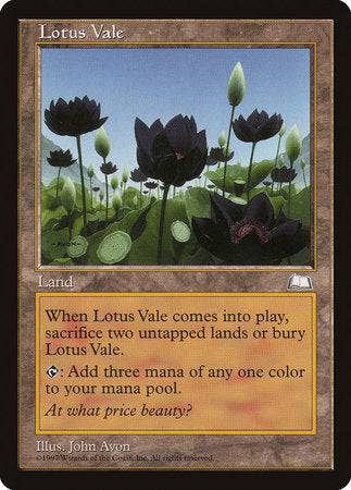 Lotus Vale [Weatherlight] - Destination Retro