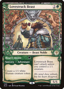 Lovestruck Beast // Heart's Desire (Showcase) [Throne of Eldraine] - Destination Retro