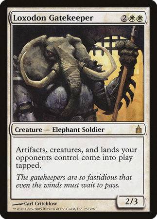 Loxodon Gatekeeper [Ravnica: City of Guilds] - Destination Retro