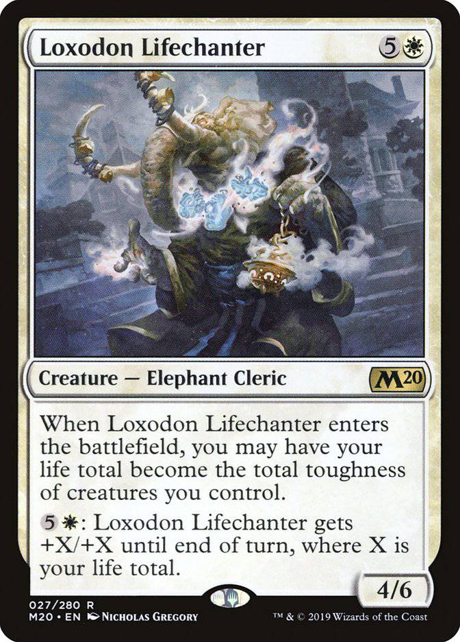 Loxodon Lifechanter [Core Set 2020] - Destination Retro