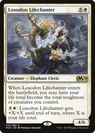 Loxodon Lifechanter [Core Set 2020 Promos] - Destination Retro