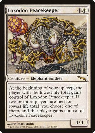 Loxodon Peacekeeper [Mirrodin] - Destination Retro