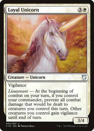 Loyal Unicorn [Commander 2018] - Destination Retro