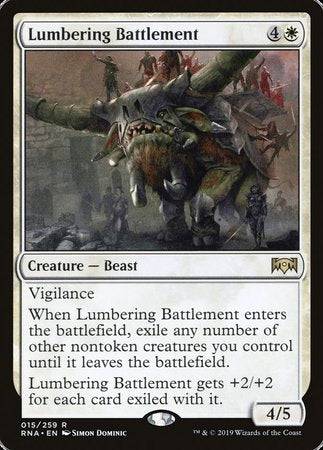 Lumbering Battlement [Ravnica Allegiance] - Destination Retro