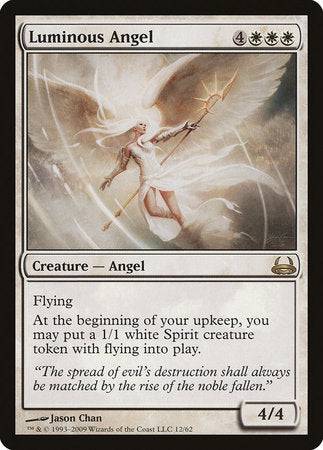 Luminous Angel [Duel Decks: Divine vs. Demonic] - Destination Retro