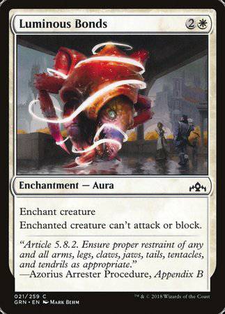 Luminous Bonds [Guilds of Ravnica] - Destination Retro