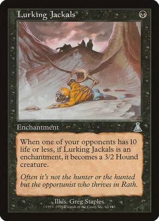Lurking Jackals [Urza's Destiny] - Destination Retro