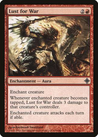 Lust for War [Rise of the Eldrazi] - Destination Retro