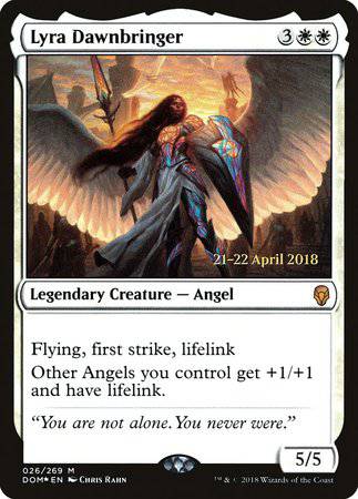Lyra Dawnbringer [Dominaria Promos] - Destination Retro