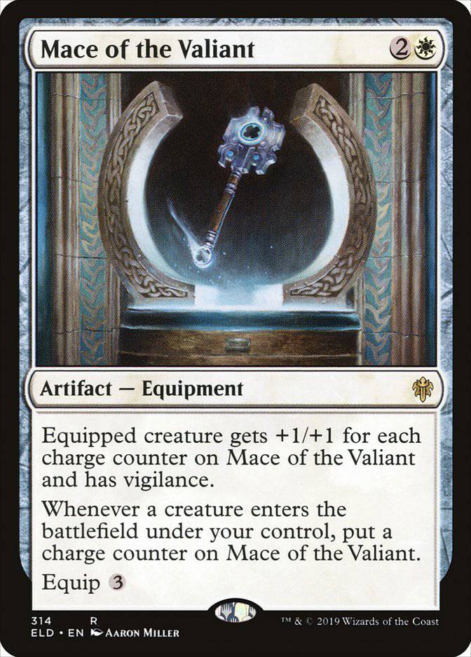 Mace of the Valiant [Throne of Eldraine] - Destination Retro