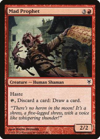Mad Prophet [Duel Decks: Sorin vs. Tibalt] - Destination Retro
