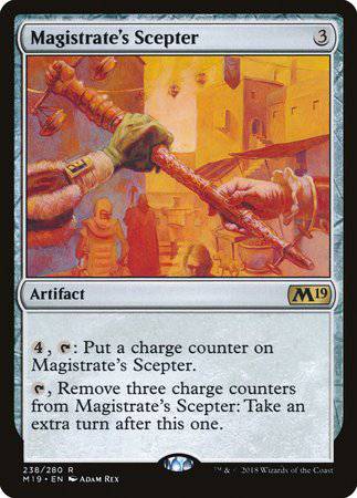 Magistrate's Scepter [Core Set 2019] - Destination Retro