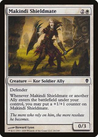 Makindi Shieldmate [Zendikar] - Destination Retro