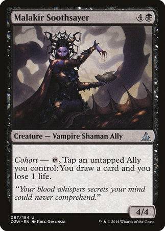 Malakir Soothsayer [Oath of the Gatewatch] - Destination Retro
