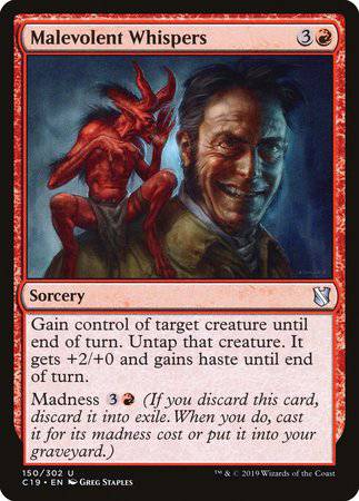 Malevolent Whispers [Commander 2019] - Destination Retro