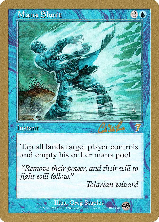 Mana Short (Carlos Romao) (SB) [World Championship Decks 2002] - Destination Retro