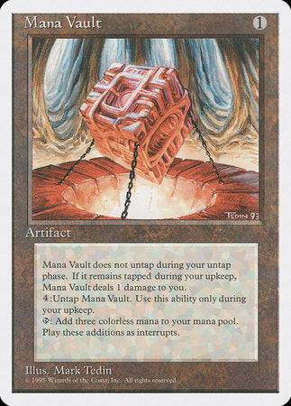 Mana Vault [Fourth Edition] - Destination Retro