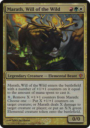 Marath, Will of the Wild (Commander 2013) [Commander 2013 Oversized] - Destination Retro