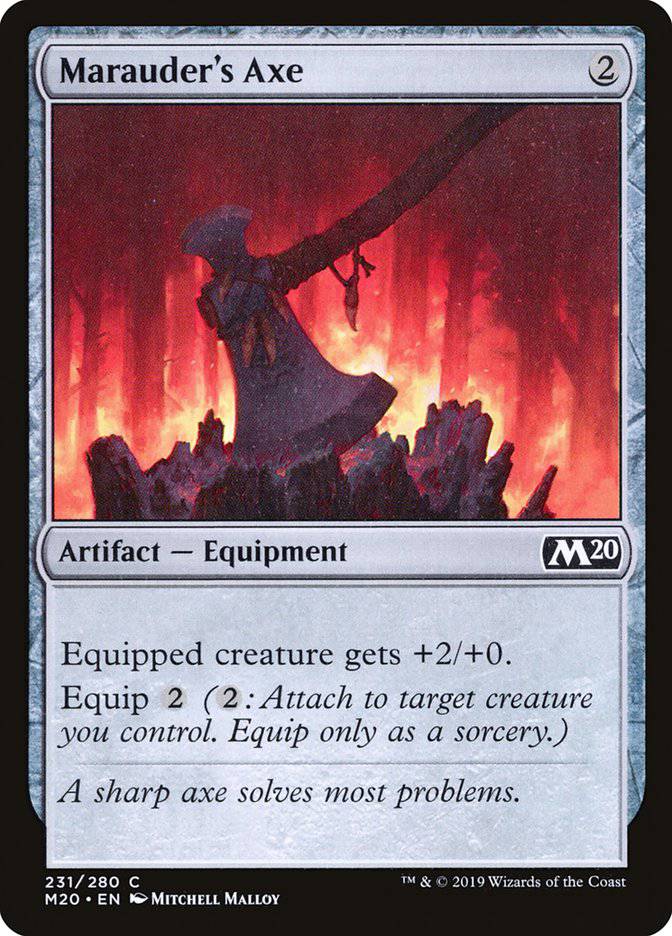 Marauder's Axe [Core Set 2020] - Destination Retro