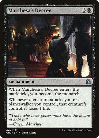 Marchesa's Decree [Conspiracy: Take the Crown] - Destination Retro