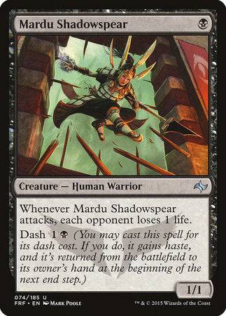 Mardu Shadowspear [Fate Reforged] - Destination Retro