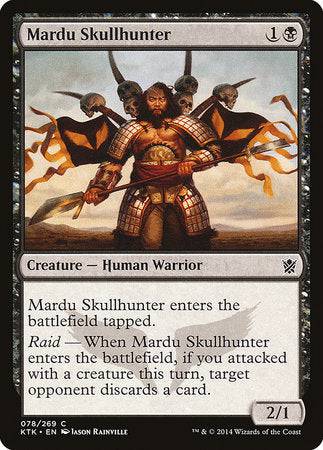 Mardu Skullhunter [Khans of Tarkir] - Destination Retro