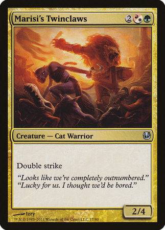 Marisi's Twinclaws [Duel Decks: Ajani vs. Nicol Bolas] - Destination Retro