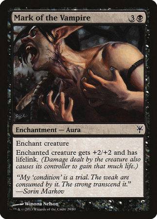 Mark of the Vampire [Duel Decks: Sorin vs. Tibalt] - Destination Retro