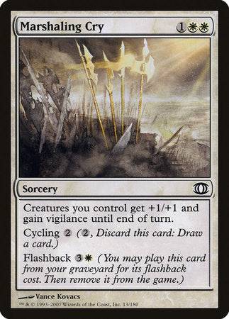 Marshaling Cry [Future Sight] - Destination Retro