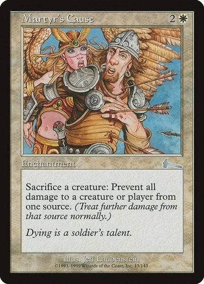 Martyr's Cause [Urza's Legacy] - Destination Retro