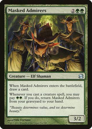 Masked Admirers [Modern Masters] - Destination Retro