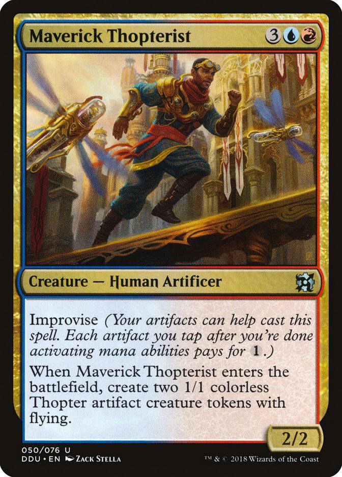 Maverick Thopterist [Duel Decks: Elves vs. Inventors] - Destination Retro