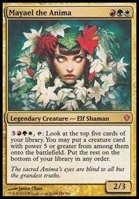 Mayael the Anima (Commander 2013) [Oversize Cards] - Destination Retro