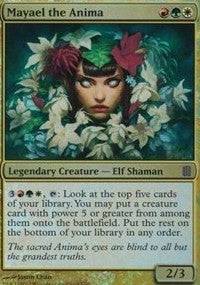Mayael the Anima (Commander's Arsenal) [Oversize Cards] - Destination Retro