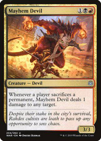 Mayhem Devil [War of the Spark] - Destination Retro