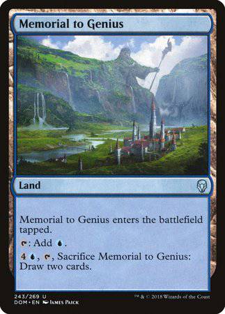 Memorial to Genius [Dominaria] - Destination Retro