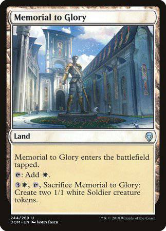 Memorial to Glory [Dominaria] - Destination Retro
