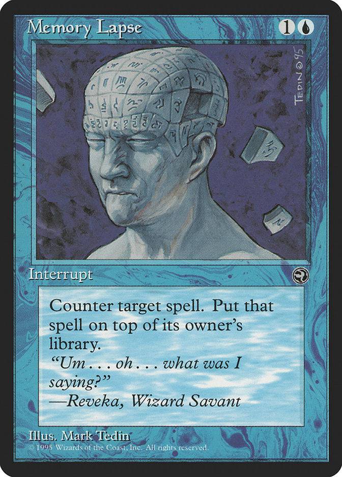 Memory Lapse (Reveka Flavor Text) [Homelands] - Destination Retro