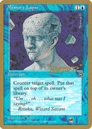 Memory Lapse (Runes) (Shawn "Hammer" Regnier) (SB) [Pro Tour Collector Set] - Destination Retro