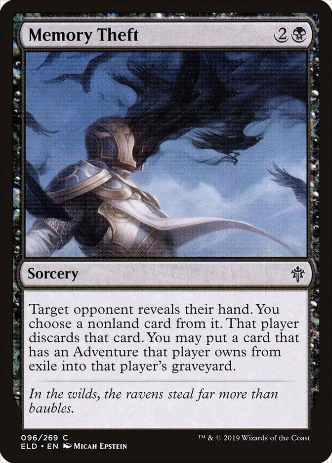 Memory Theft [Throne of Eldraine] - Destination Retro
