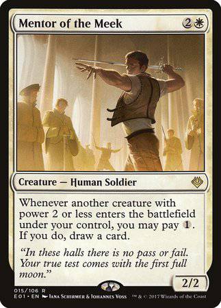 Mentor of the Meek [Archenemy: Nicol Bolas] - Destination Retro