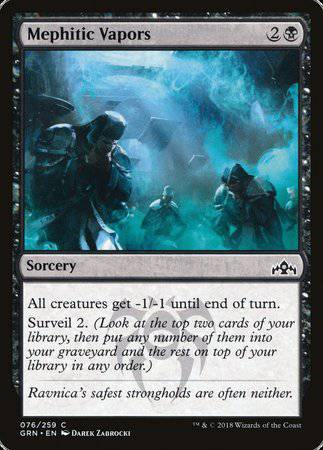 Mephitic Vapors [Guilds of Ravnica] - Destination Retro