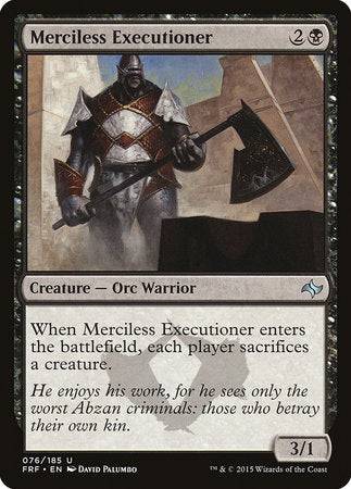 Merciless Executioner [Fate Reforged] - Destination Retro