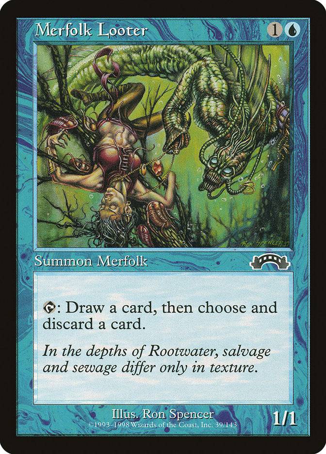 Merfolk Looter [Exodus] - Destination Retro