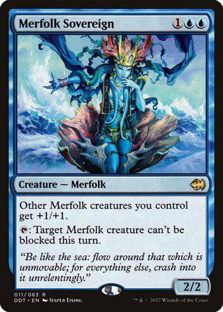 Merfolk Sovereign [Duel Decks: Merfolk vs. Goblins] - Destination Retro