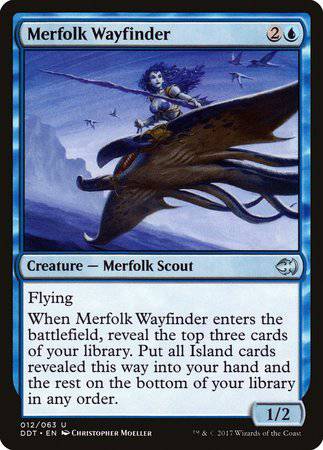 Merfolk Wayfinder [Duel Decks: Merfolk vs. Goblins] - Destination Retro